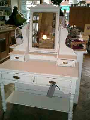 Hand Painted 1900's Dressing Table